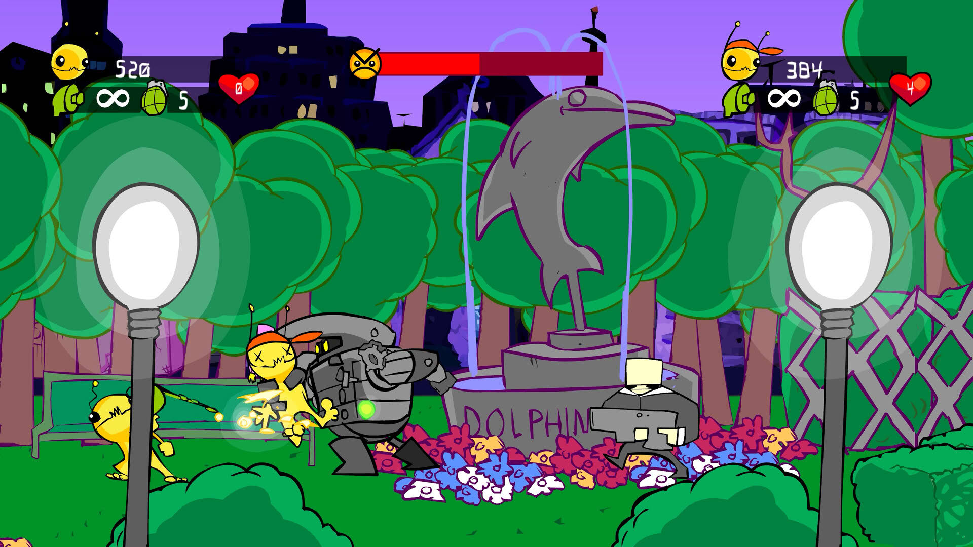 Screenshot for Alien Hominid 360