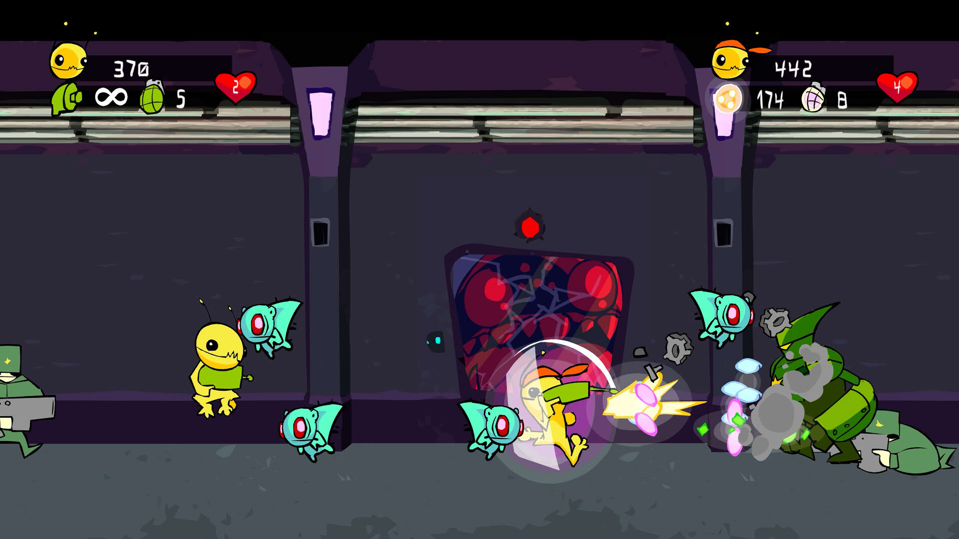 Screenshot for Alien Hominid 360