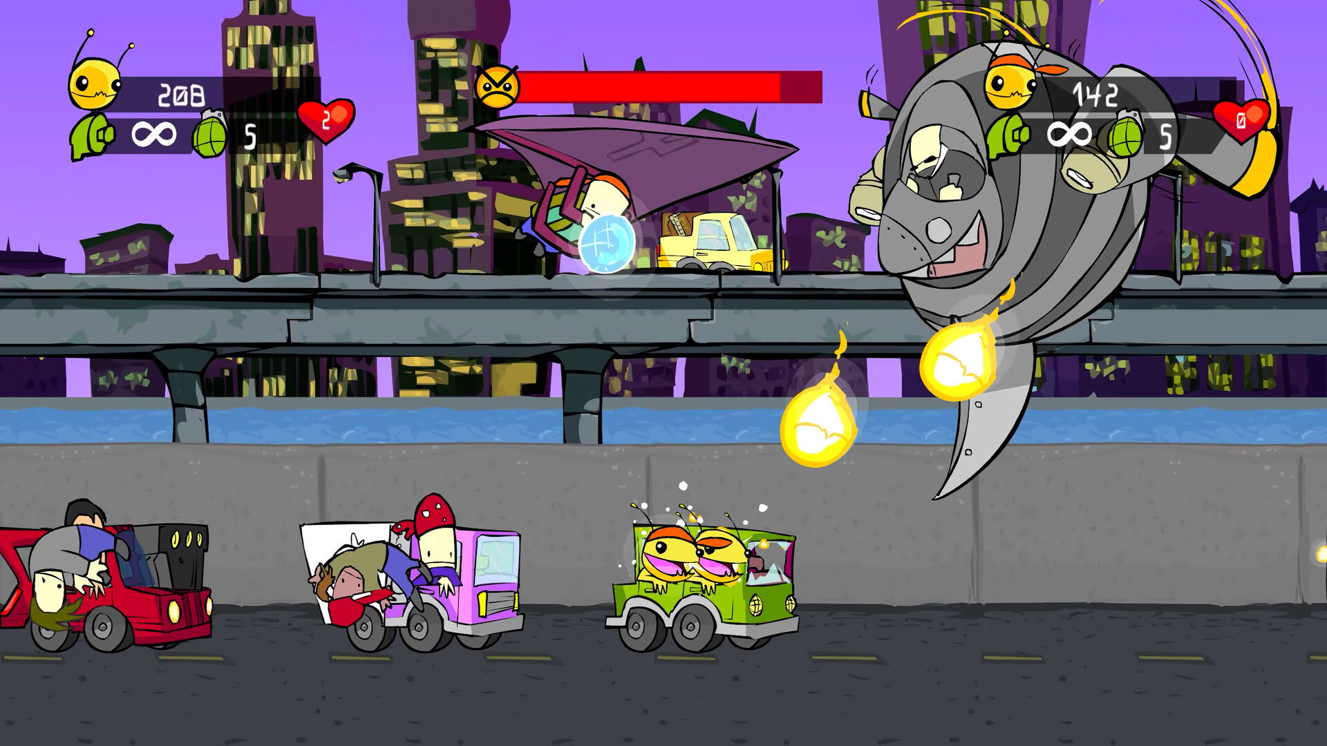 Screenshot for Alien Hominid 360