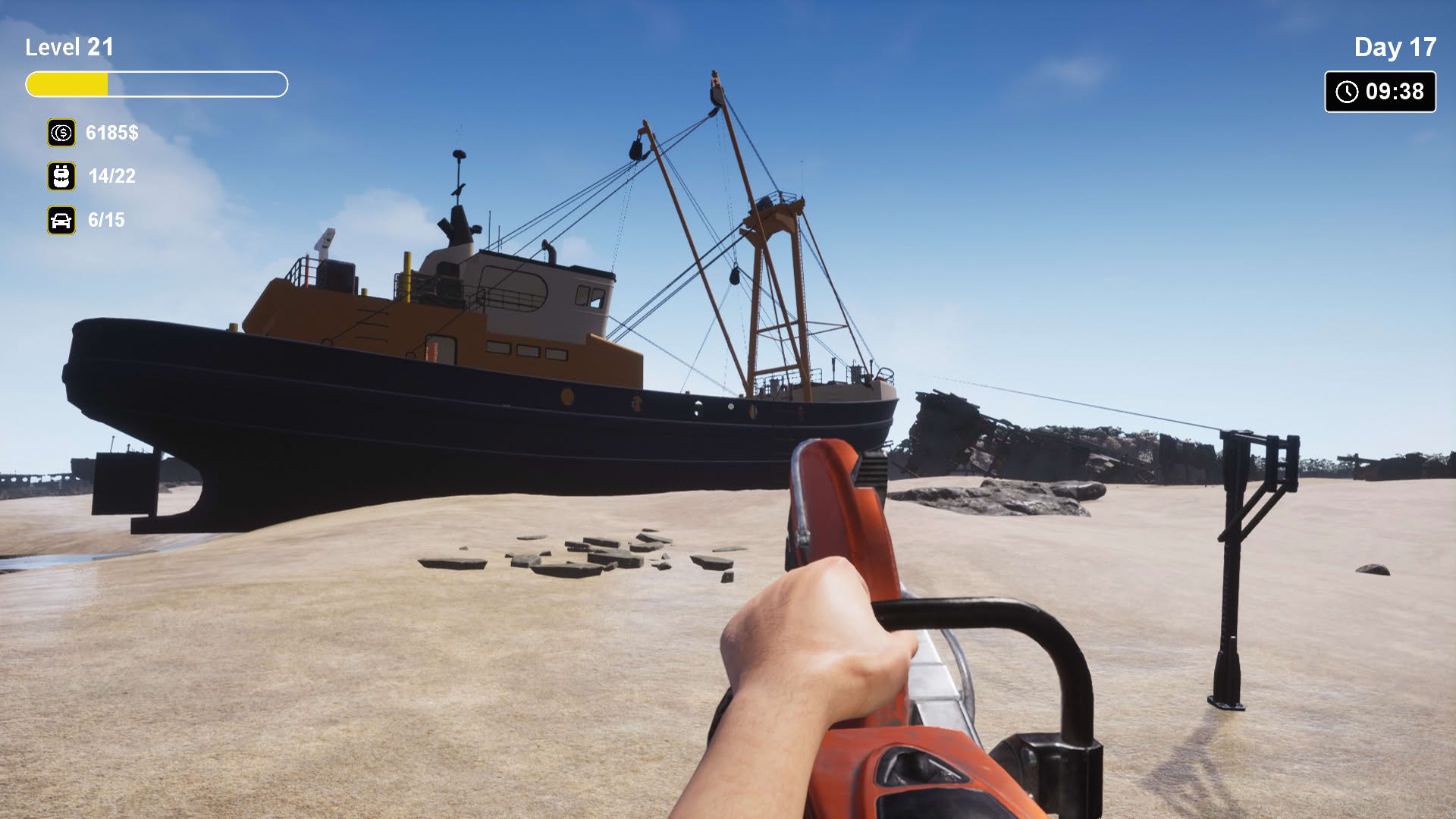 Screenshot for Ship Graveyard Simulator