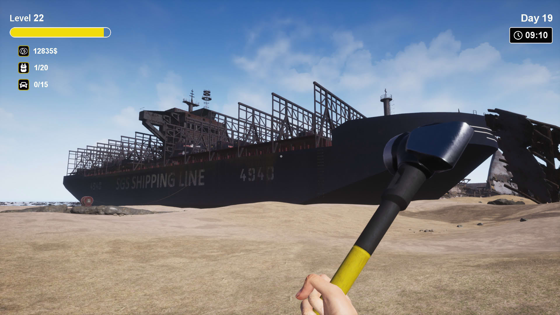 Screenshot for Ship Graveyard Simulator