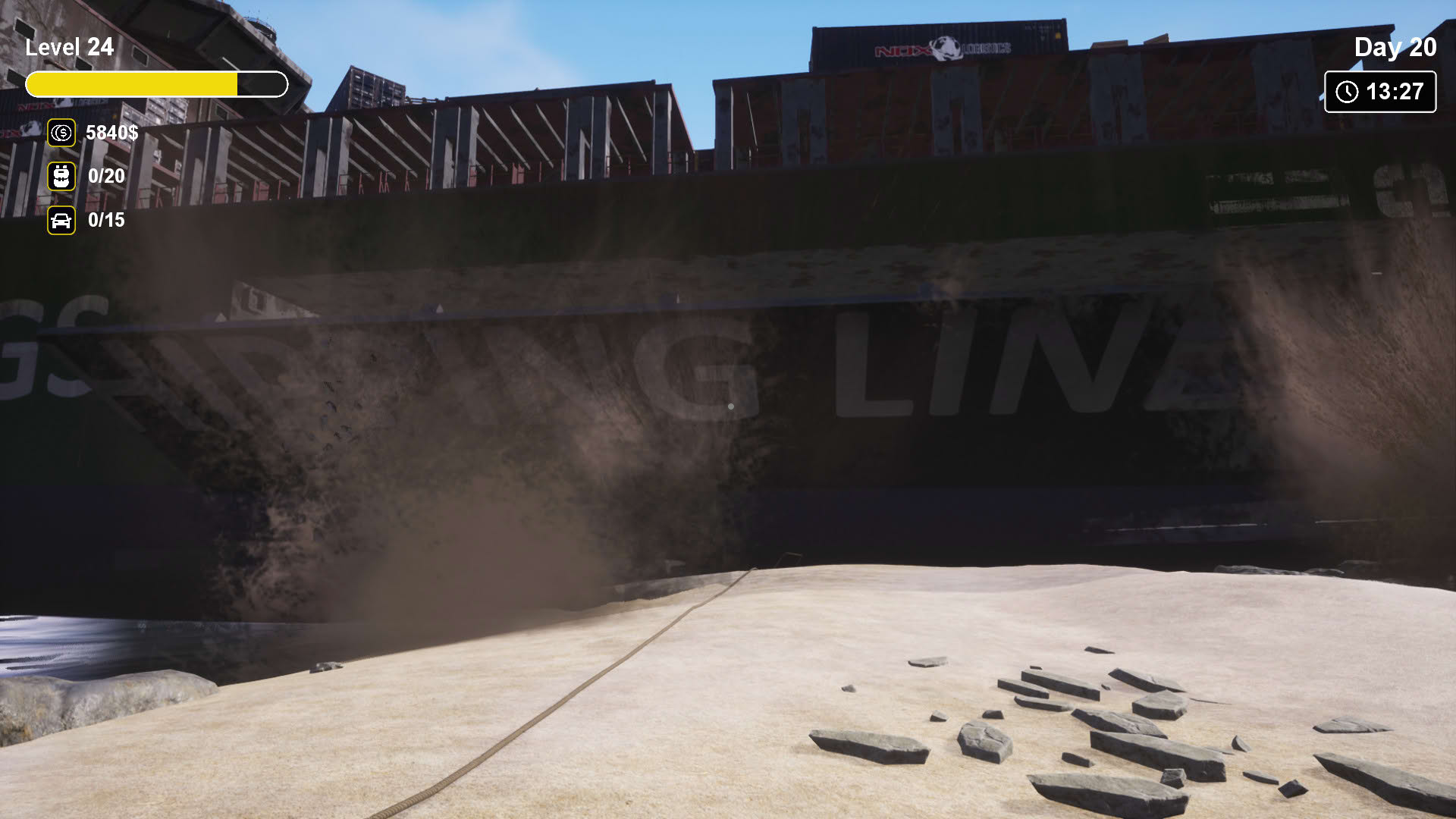 Screenshot for Ship Graveyard Simulator