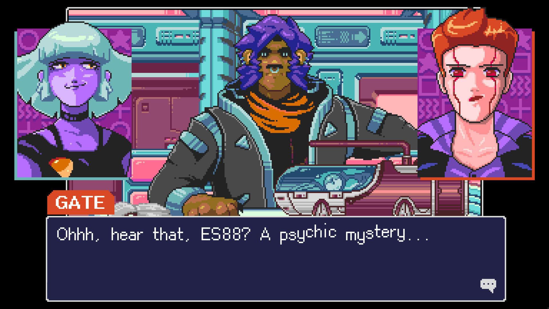 Screenshot for Read Only Memories: Neurodiver