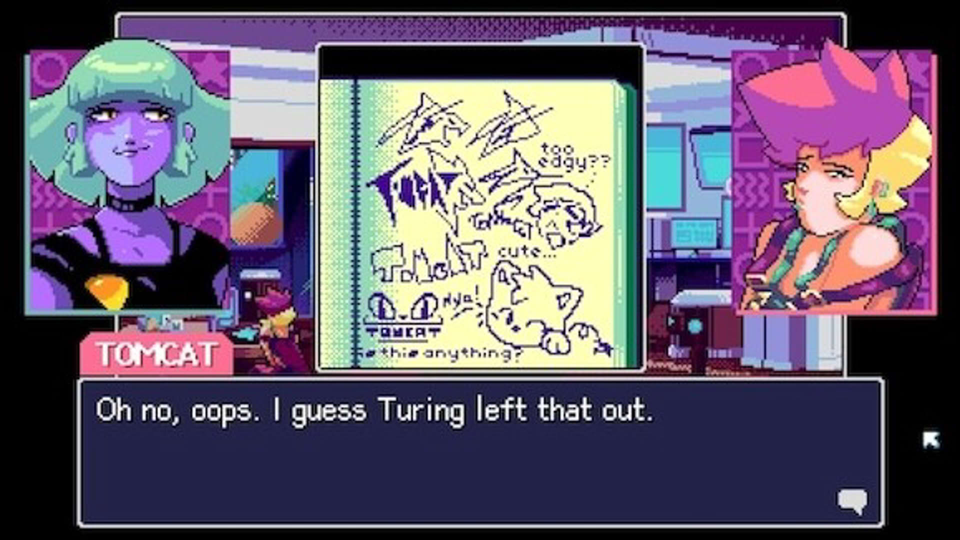 Screenshot for Read Only Memories: Neurodiver