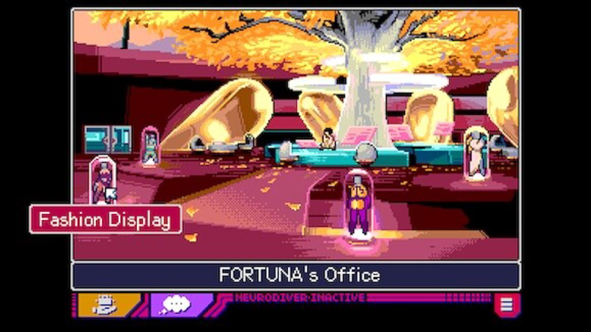 Screenshot for Read Only Memories: Neurodiver