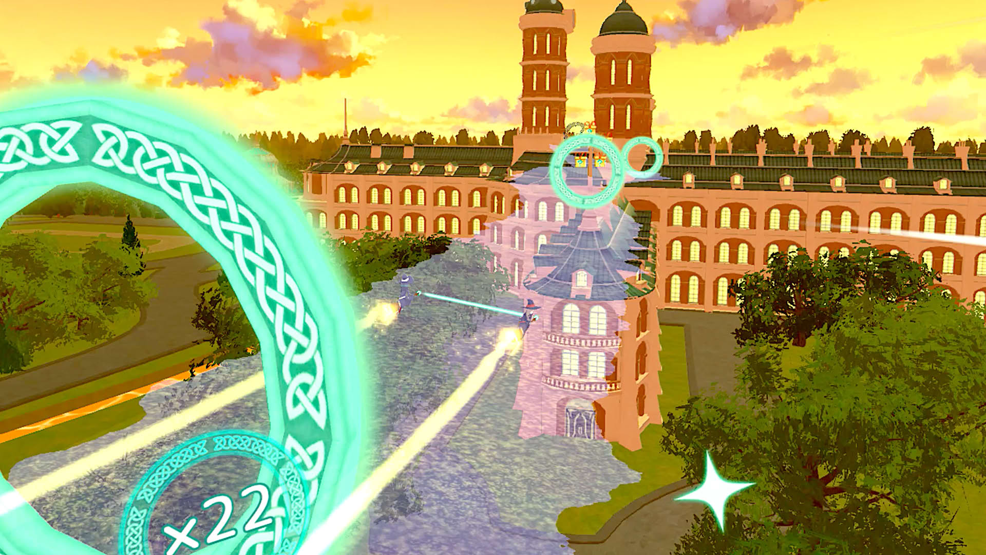 Screenshot for Little Witch Academia: VR Broom Racing