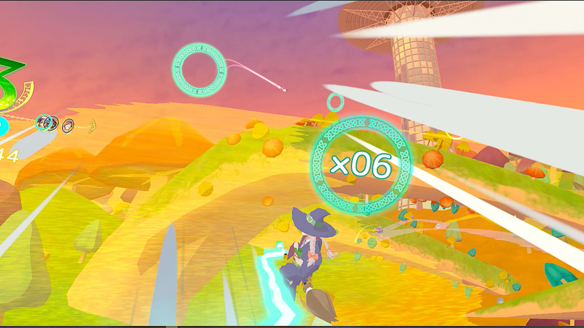 Screenshot for Little Witch Academia: VR Broom Racing