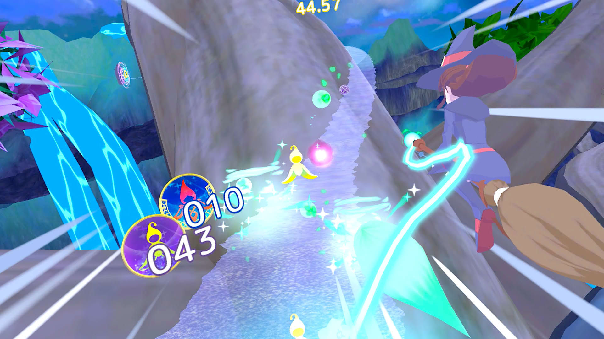 Screenshot for Little Witch Academia: VR Broom Racing