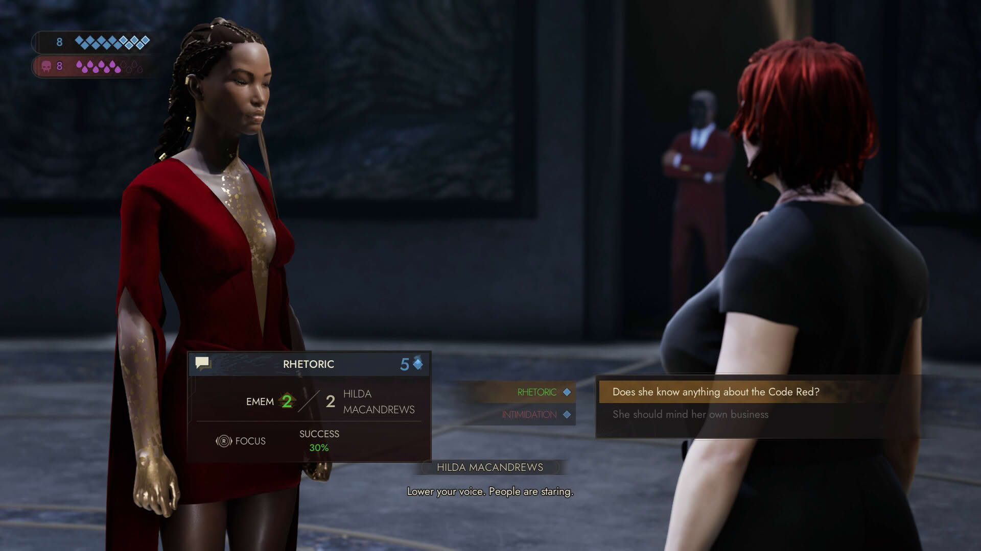 Screenshot for Vampire: The Masquerade - Swansong