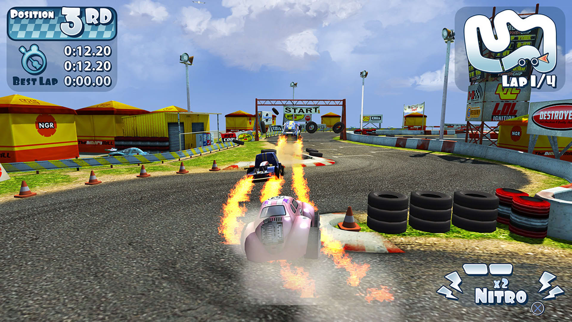 Screenshot for Mini Motor Racing X