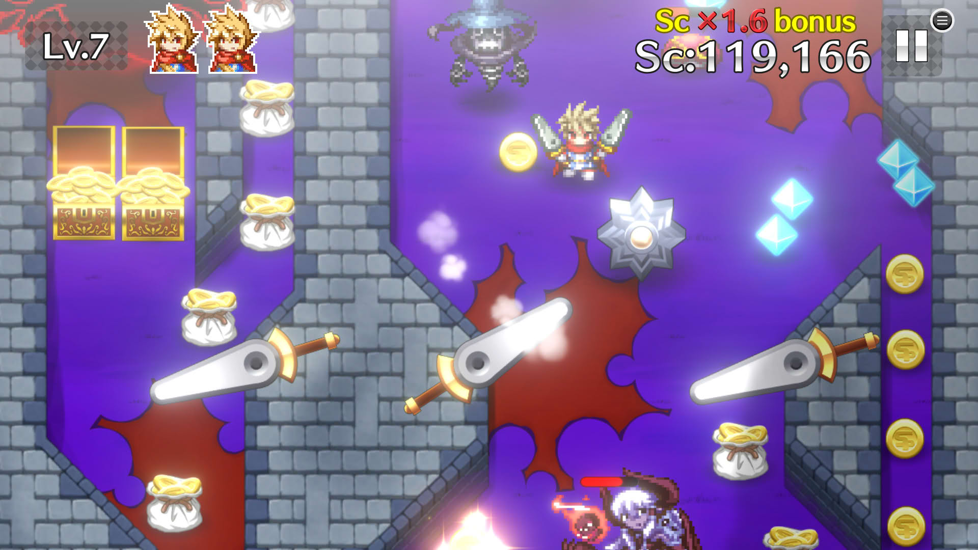 Screenshot for Brave Pinball