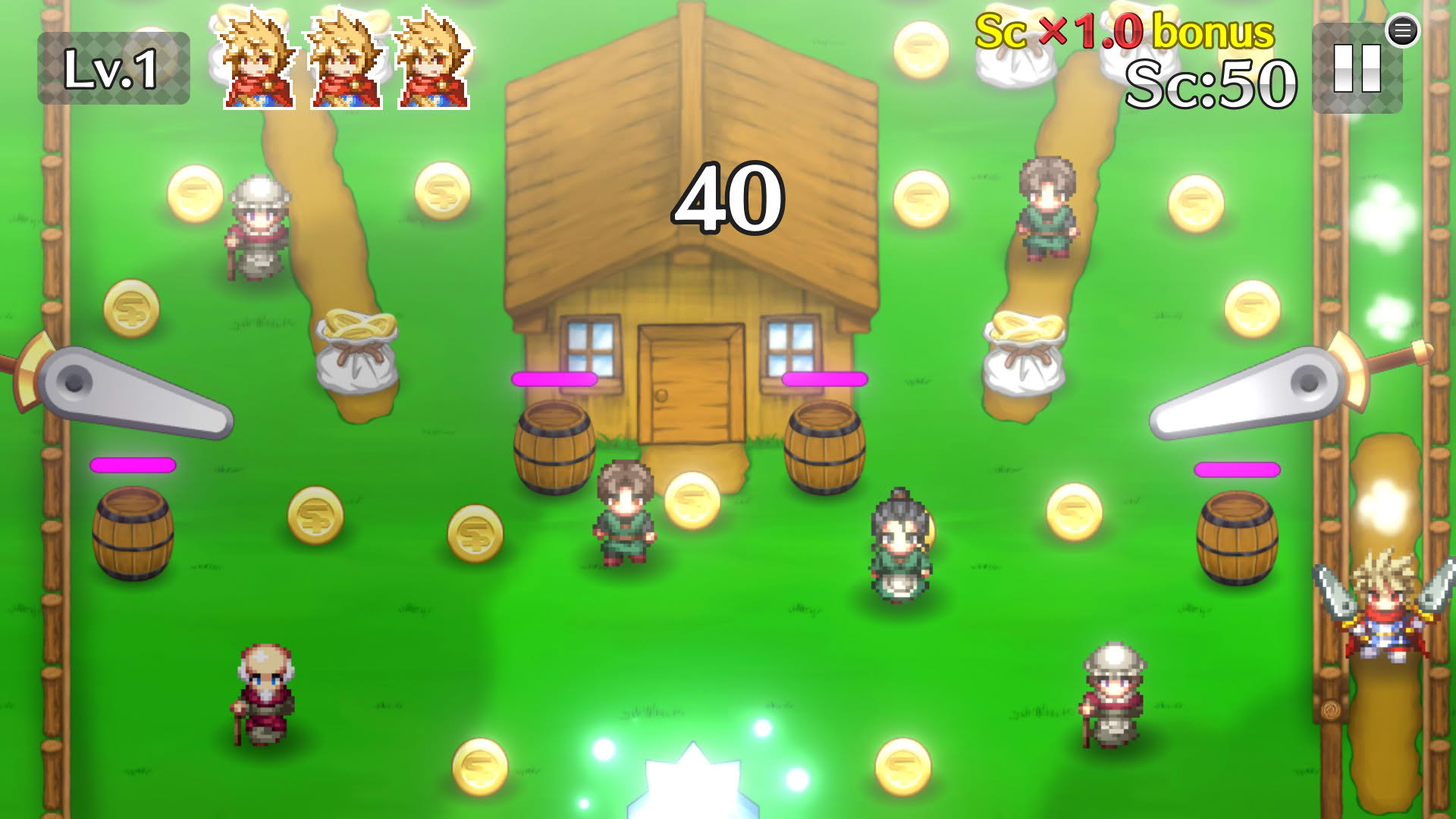 Screenshot for Brave Pinball