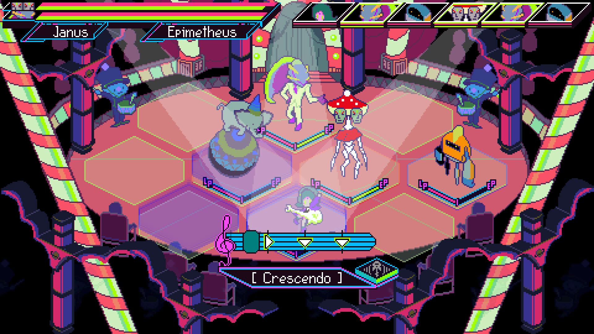 Screenshot for Keylocker: Turn Based Cyberpunk Action