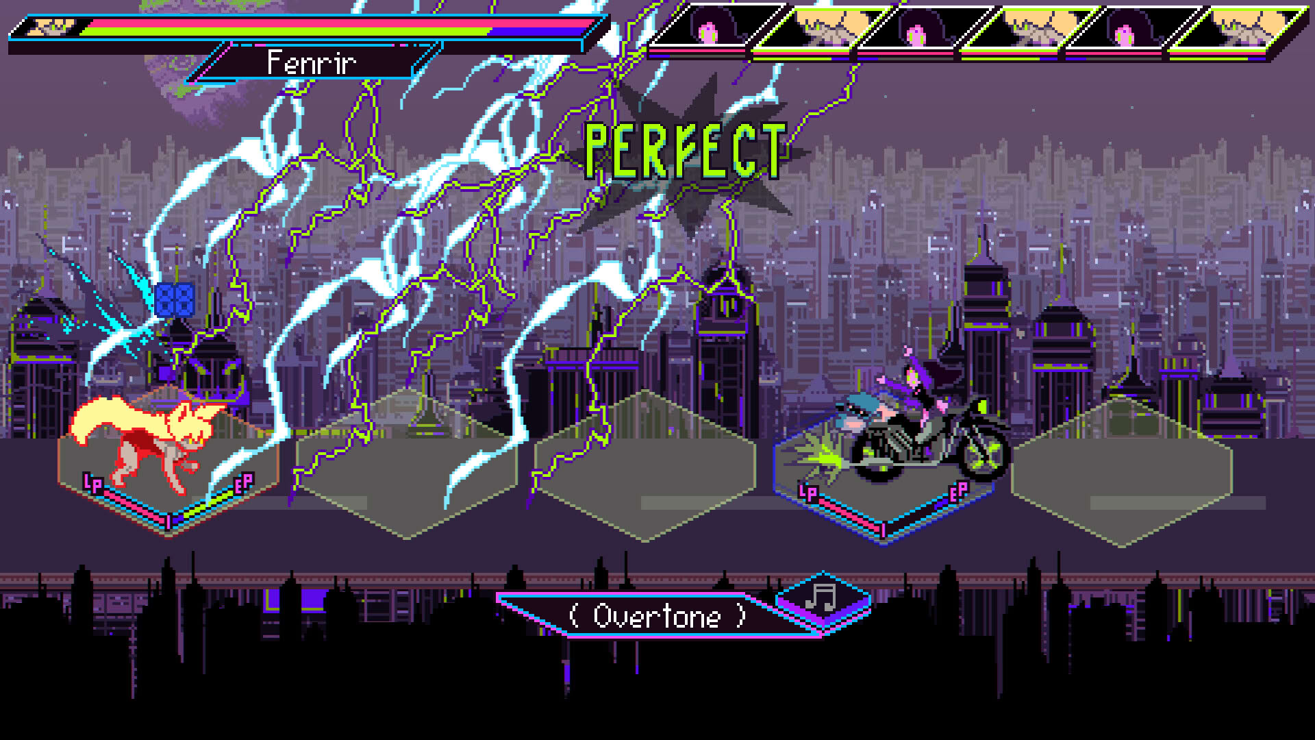 Screenshot for Keylocker: Turn Based Cyberpunk Action