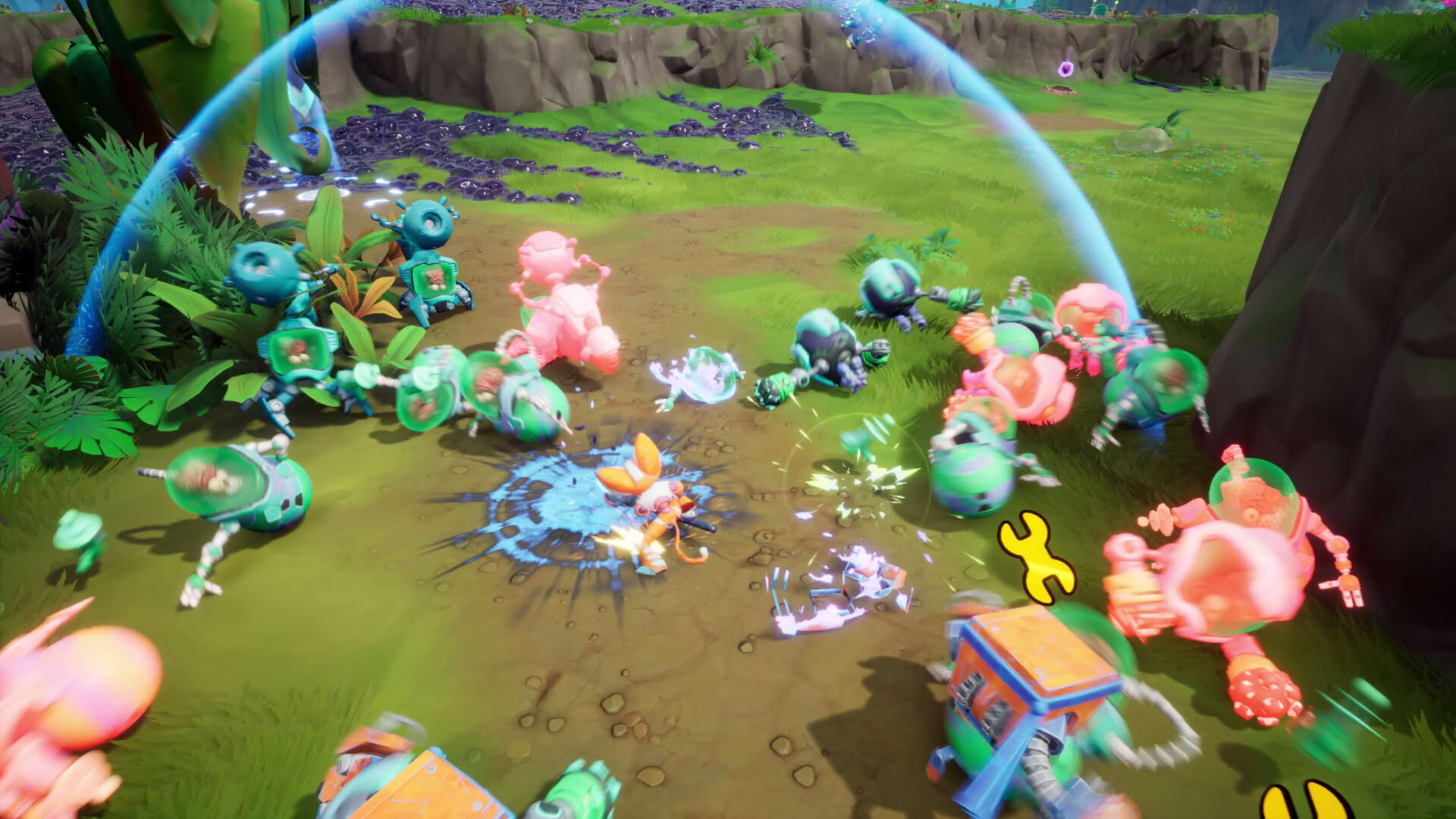 Screenshot for Chip ‘n Clawz vs. The Brainioids