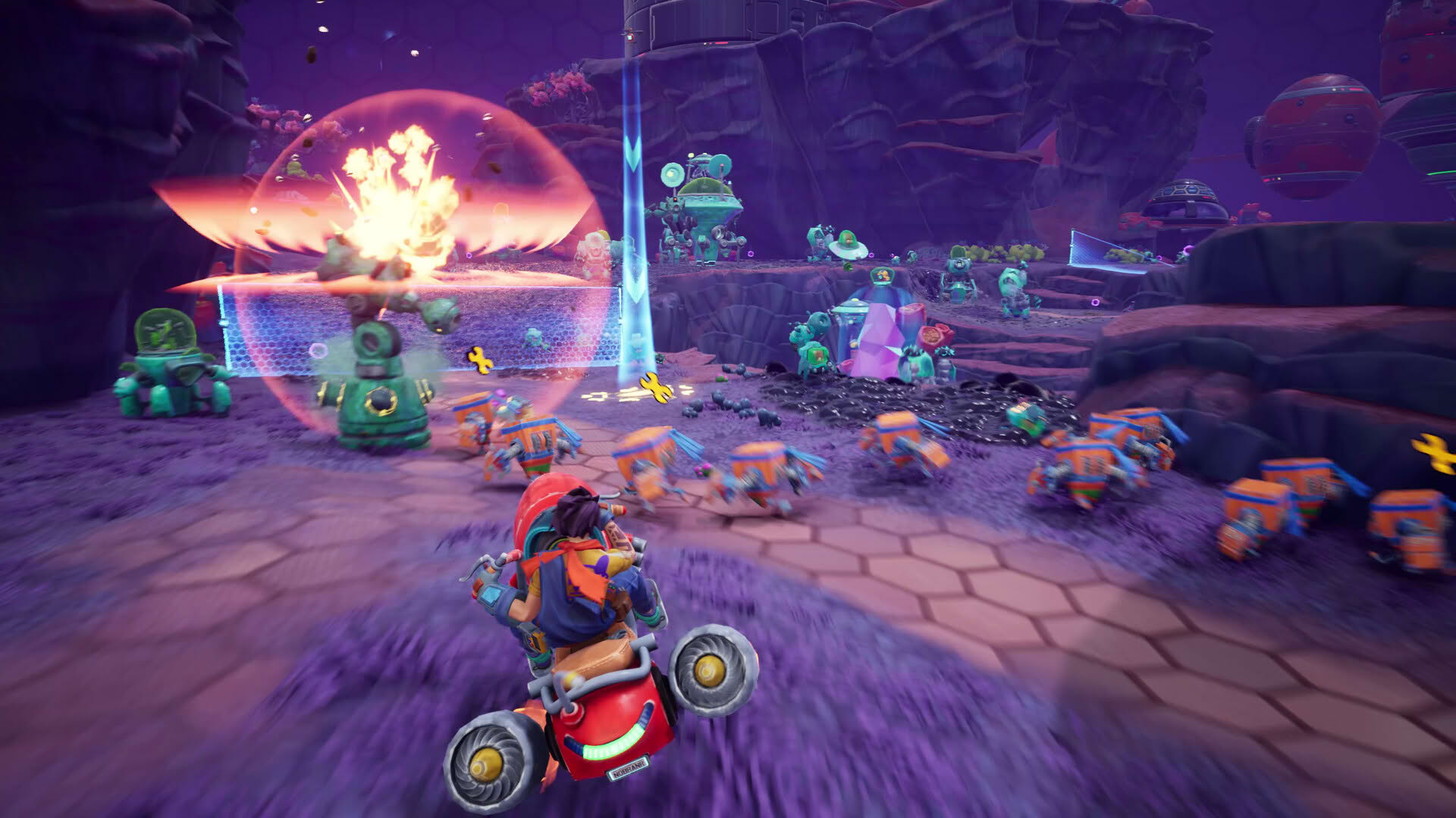 Screenshot for Chip ‘n Clawz vs. The Brainioids