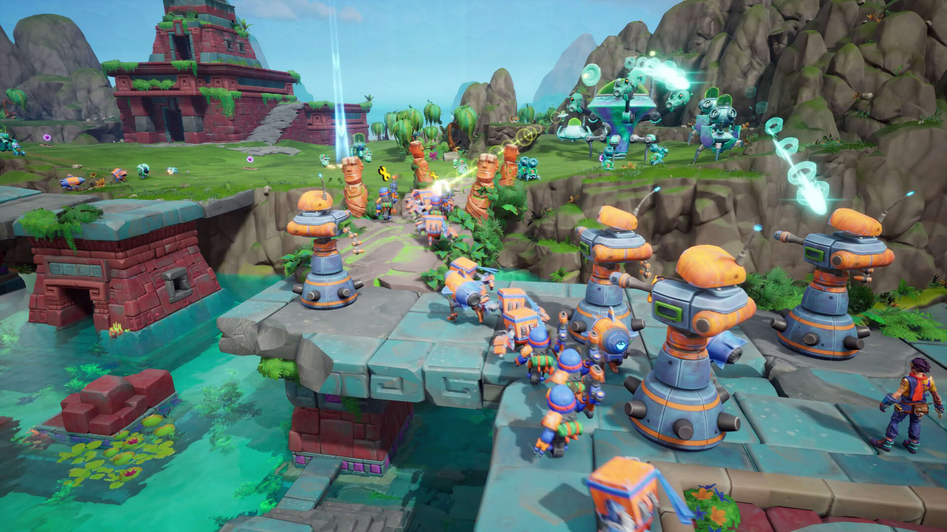 Screenshot for Chip ‘n Clawz vs. The Brainioids