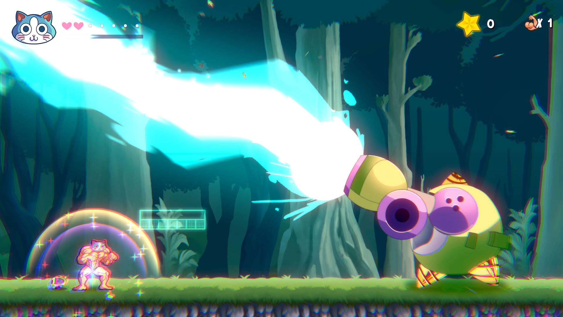 Screenshot for KinnikuNeko: Super Muscle Cat