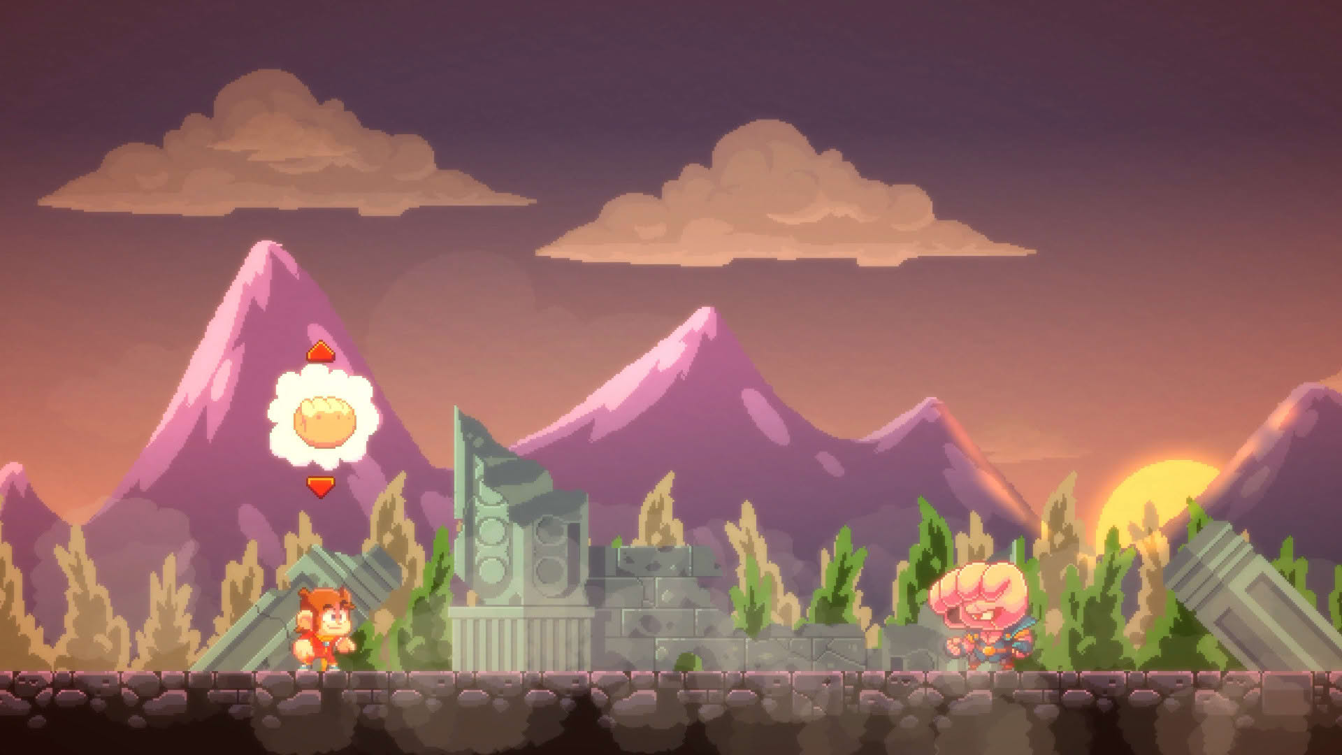 Screenshot for Alex Kidd in Miracle World DX