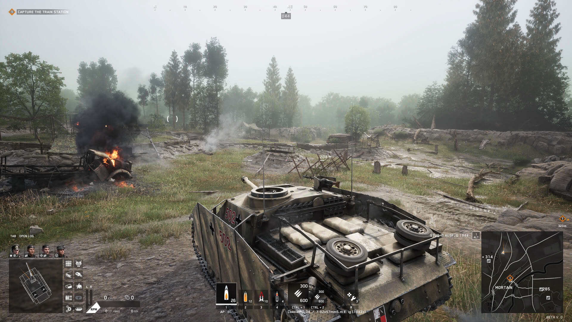 Screenshot for Call to Arms: Panzer Elite