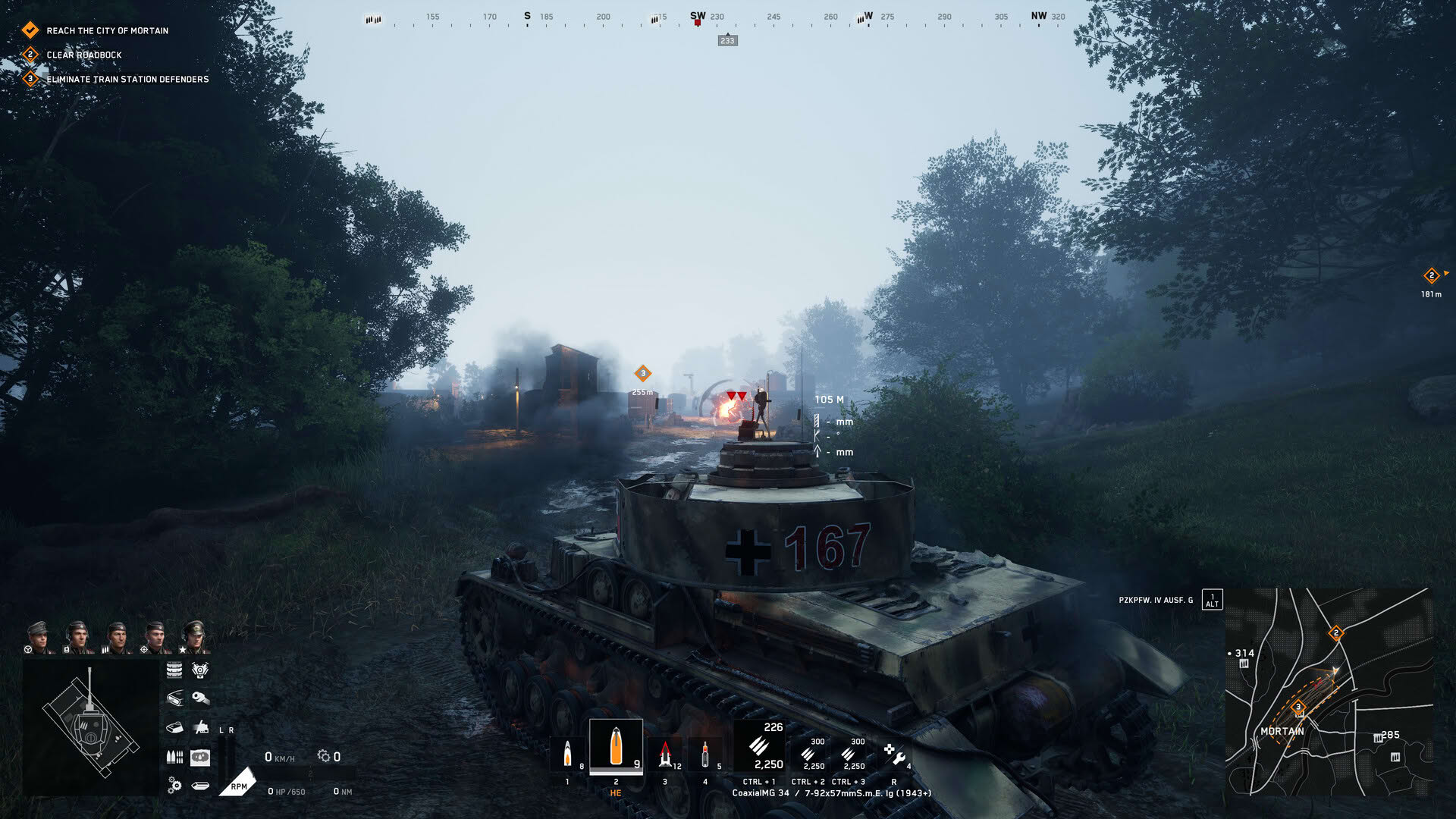 Screenshot for Call to Arms: Panzer Elite