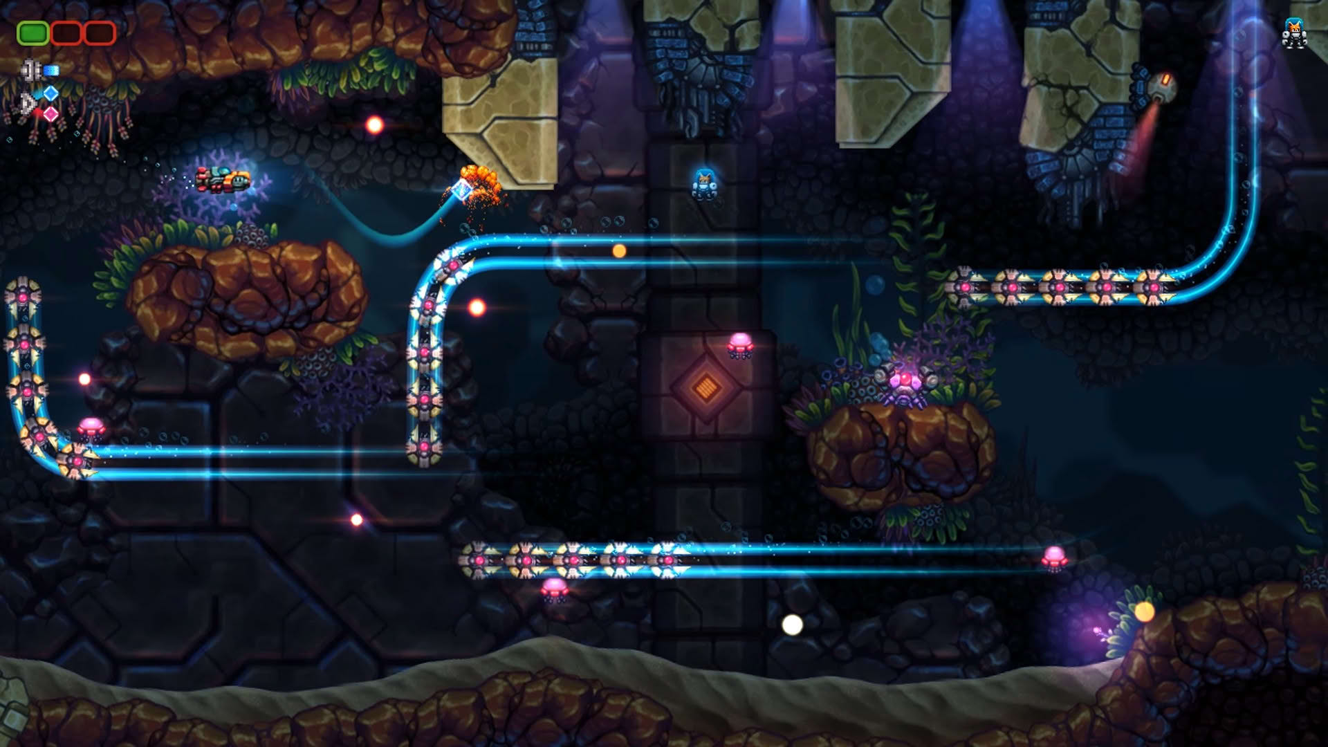 Screenshot for Astro Aqua Kitty