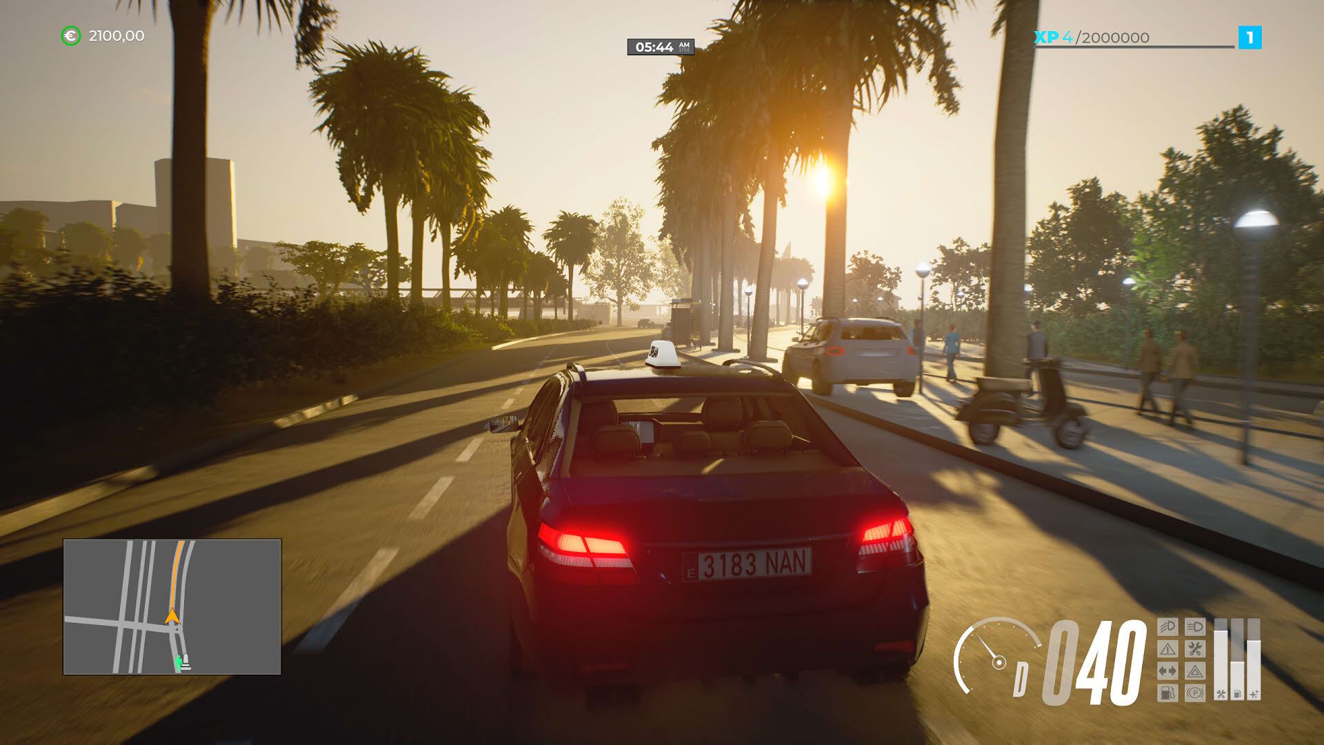 Screenshot for Taxi Life: A City Driving Simulator