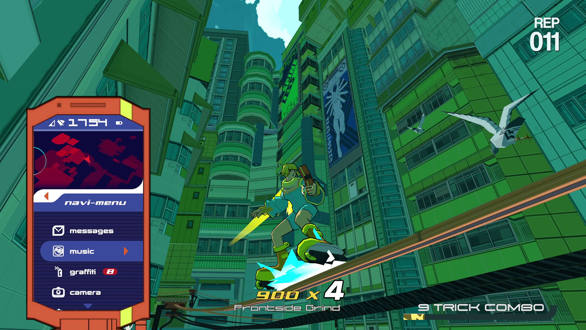 Screenshot for Bomb Rush Cyberfunk