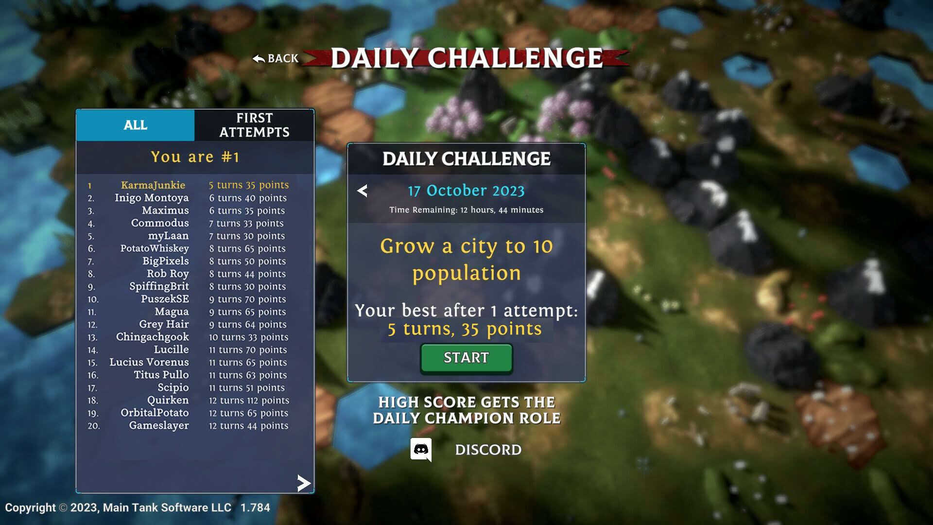 Screenshot for Hexarchy
