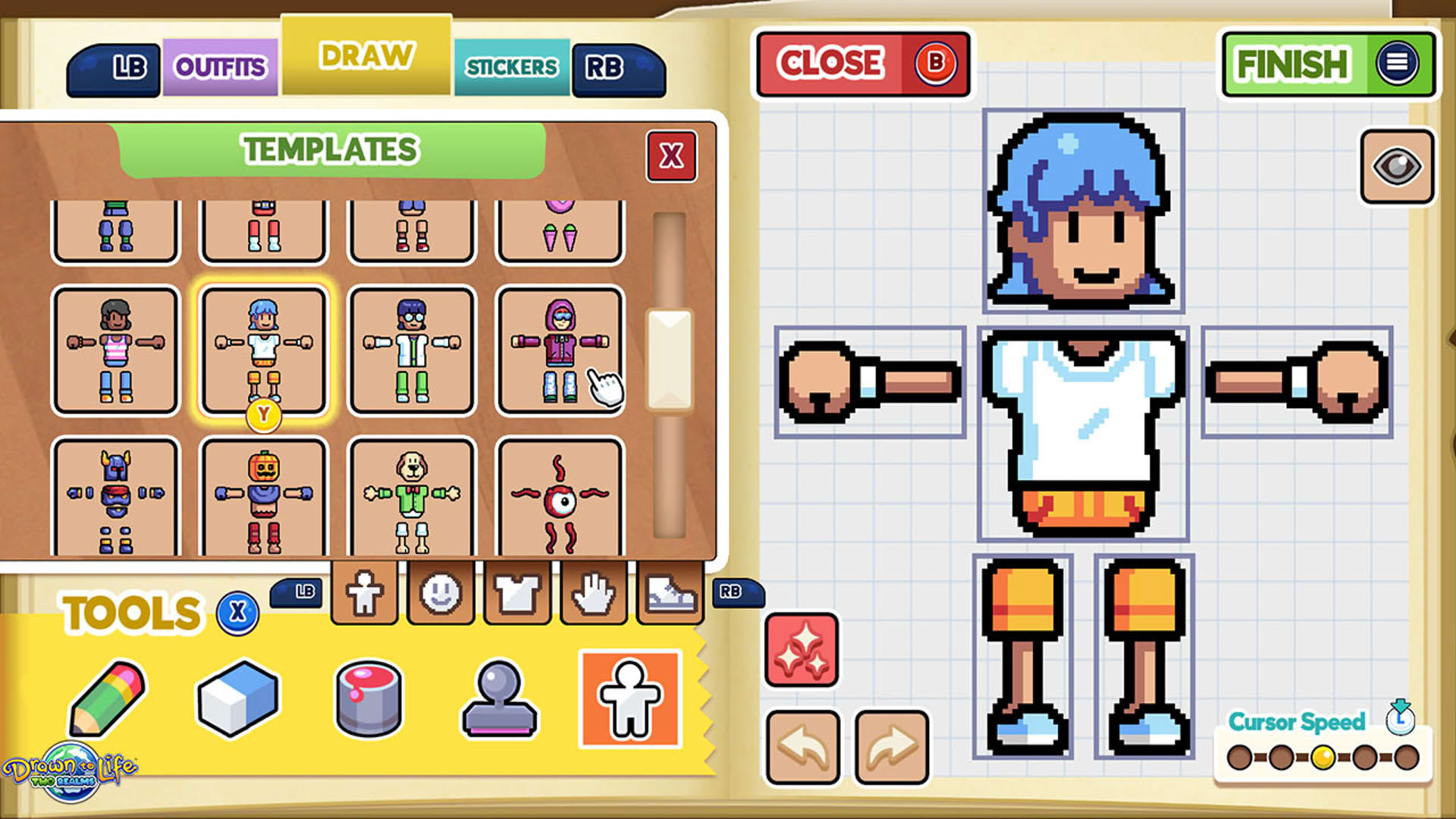 Screenshot for Drawn to Life: Two Realms