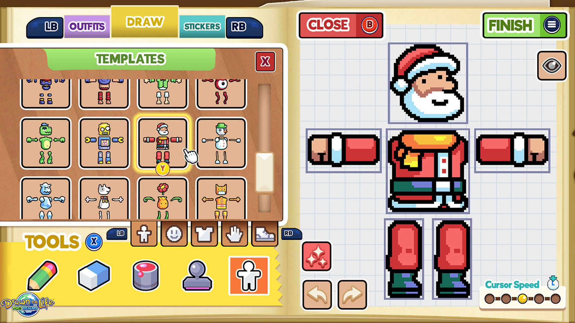 Screenshot for Drawn to Life: Two Realms