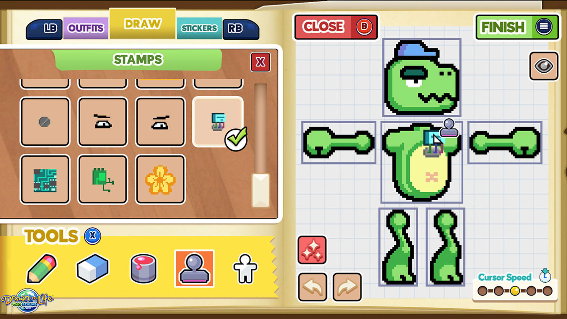 Screenshot for Drawn to Life: Two Realms