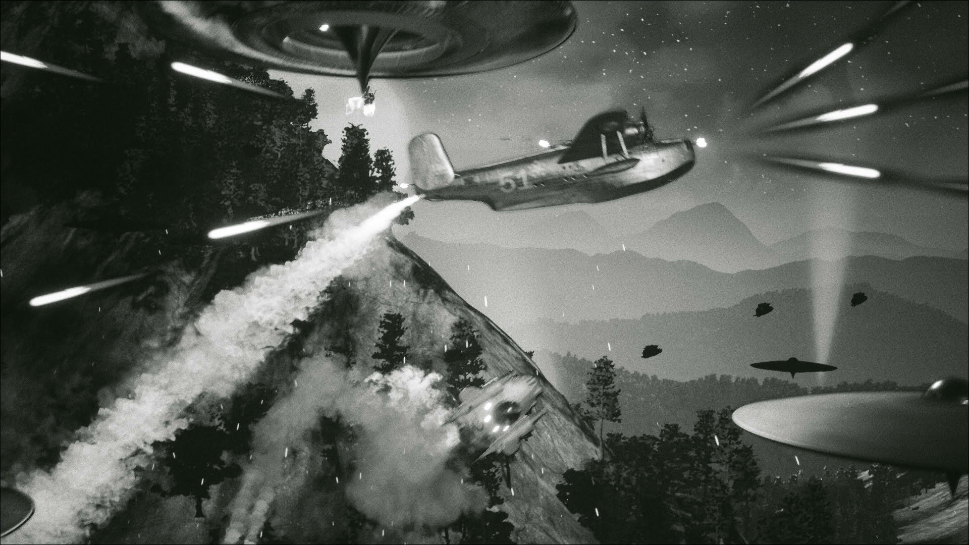 Screenshot for Squad 51 vs. the Flying Saucers