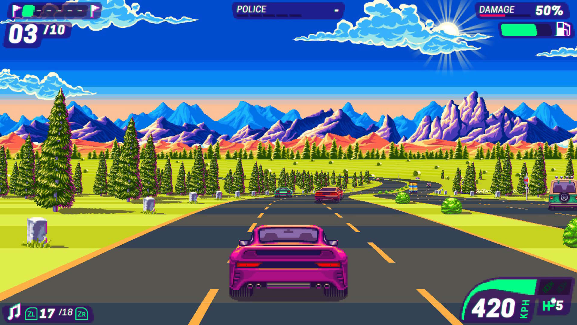 Screenshot for 80's Overdrive