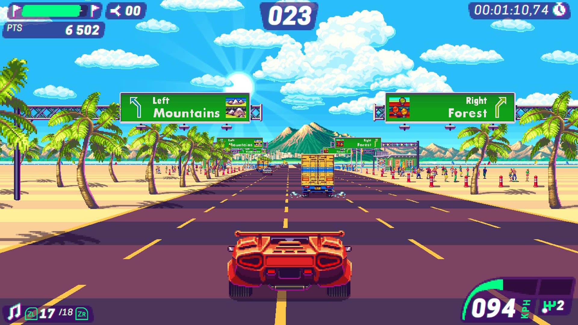 Screenshot for 80's Overdrive