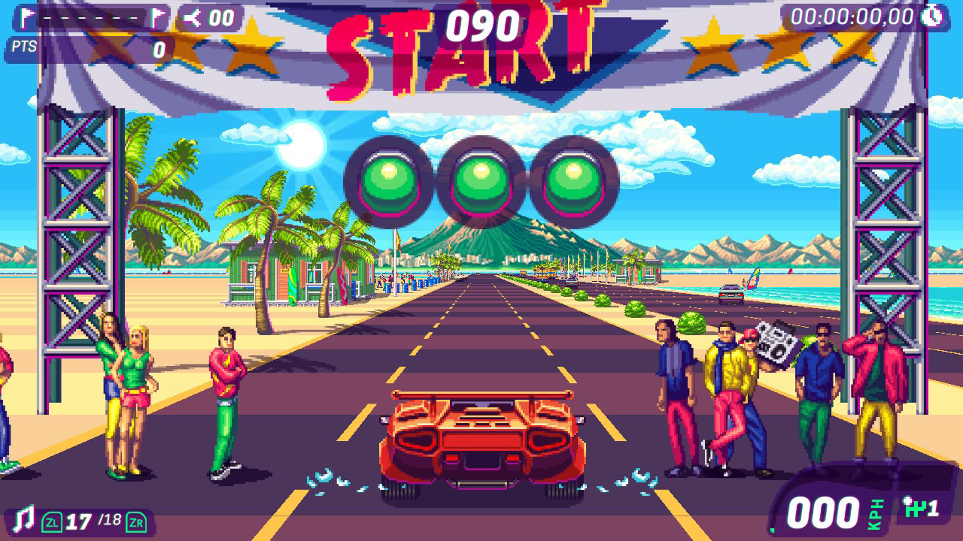 Screenshot for 80's Overdrive
