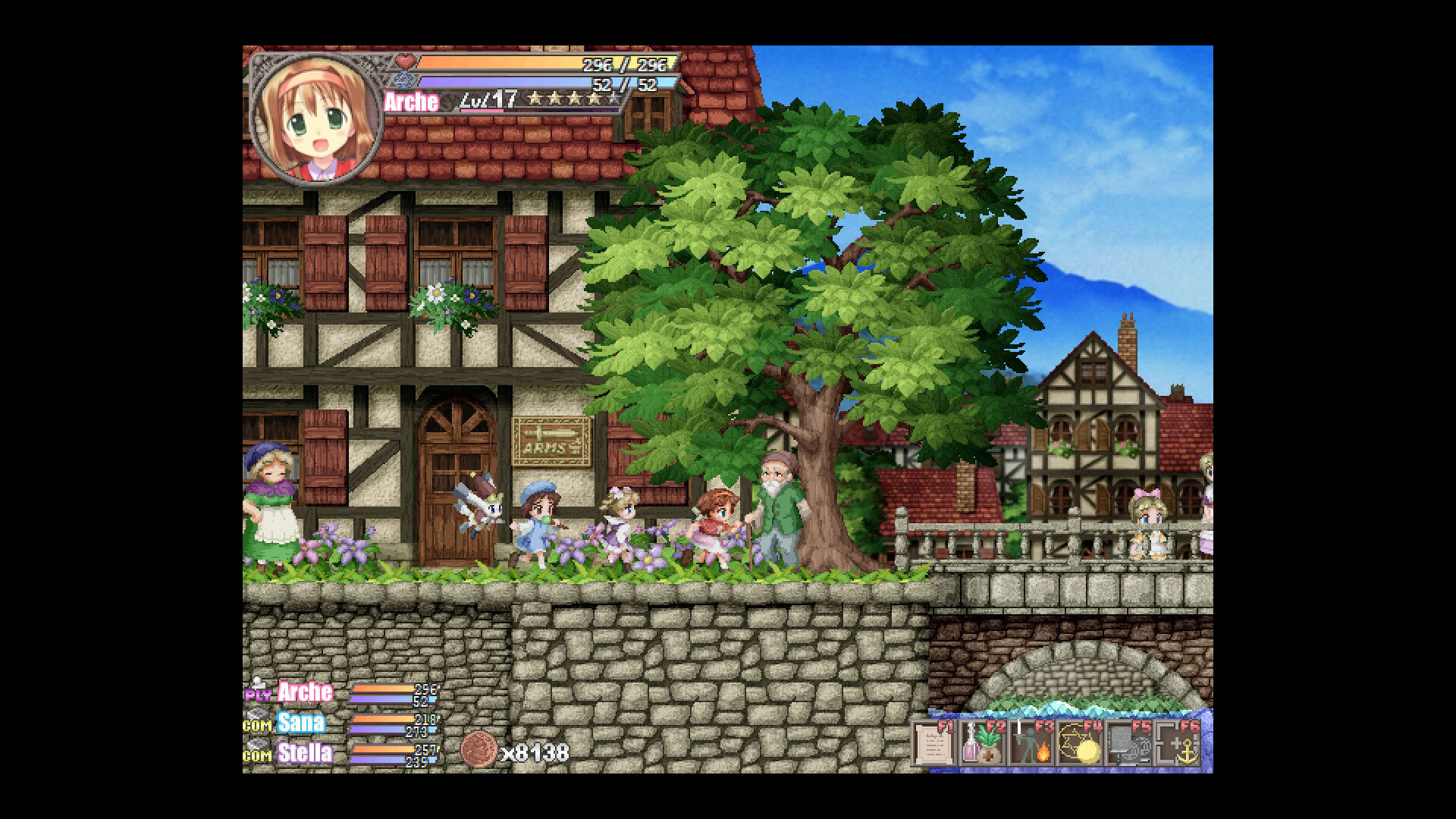 Screenshot for Fortune Summoners: Secret of the Elemental Stone