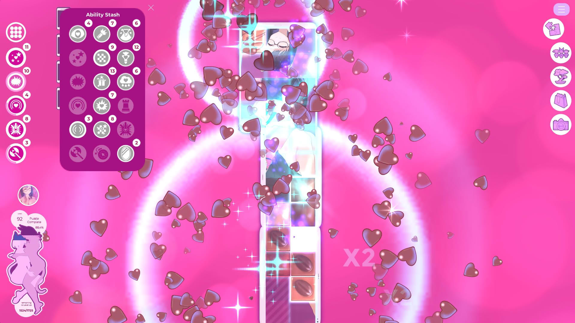 Screenshot for Mosaique Neko Waifus 3
