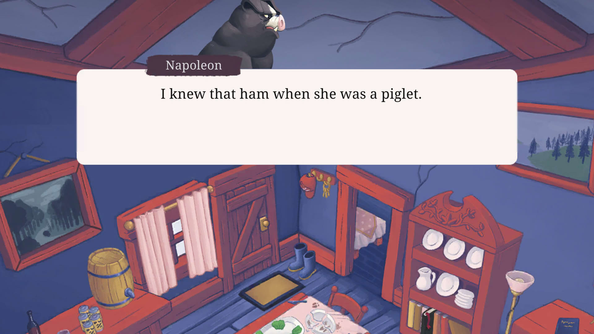 Screenshot for Orwell's Animal Farm
