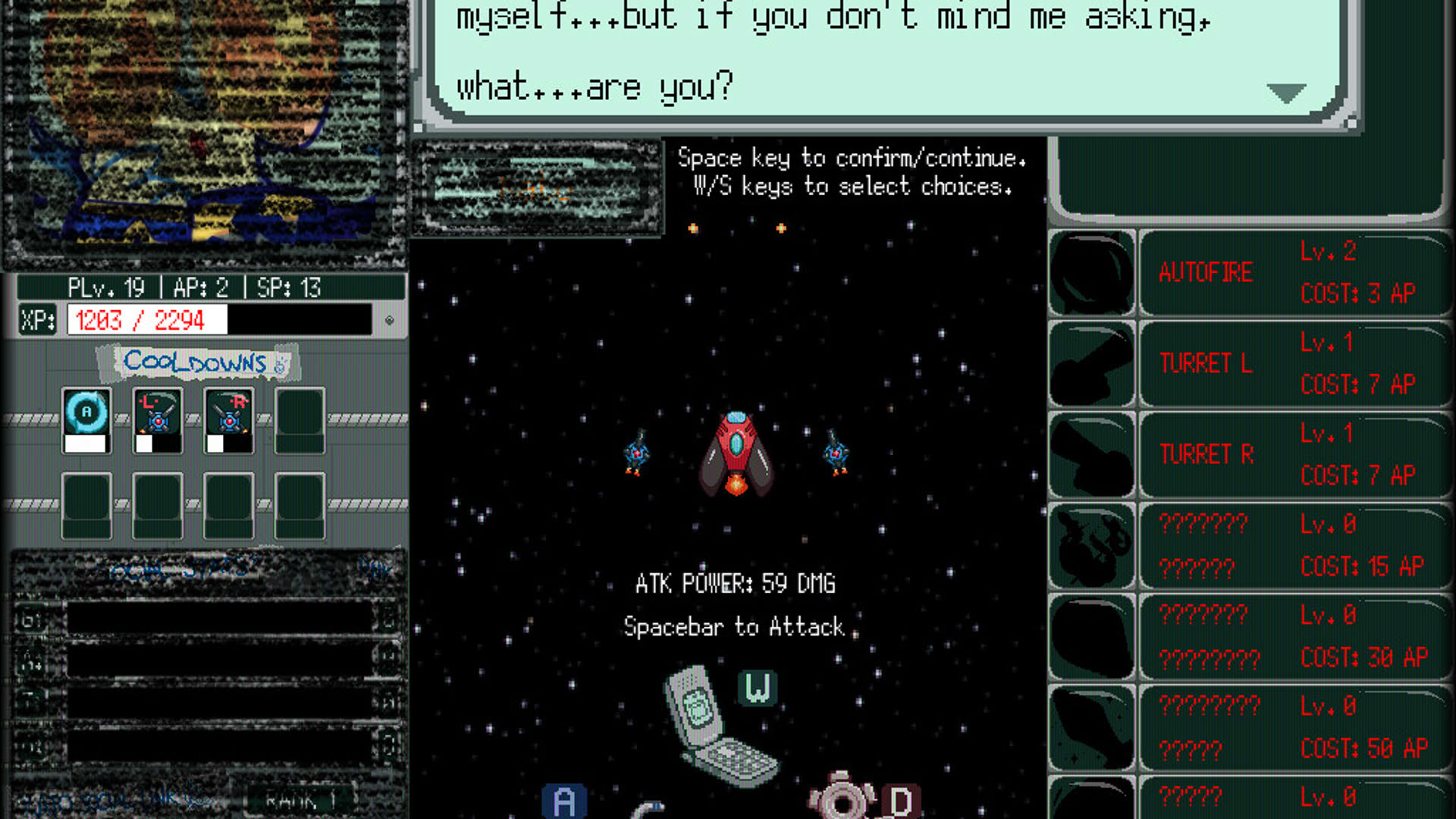 Screenshot for Space/Mech/Pilot