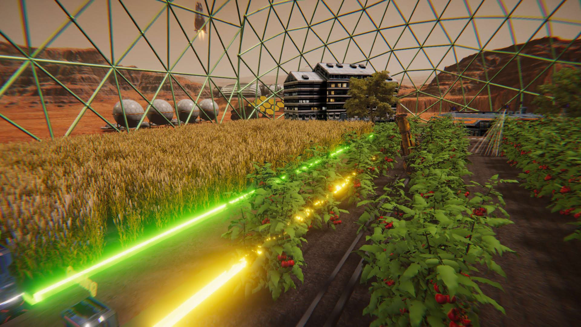 Screenshot for Mars Colony Builder