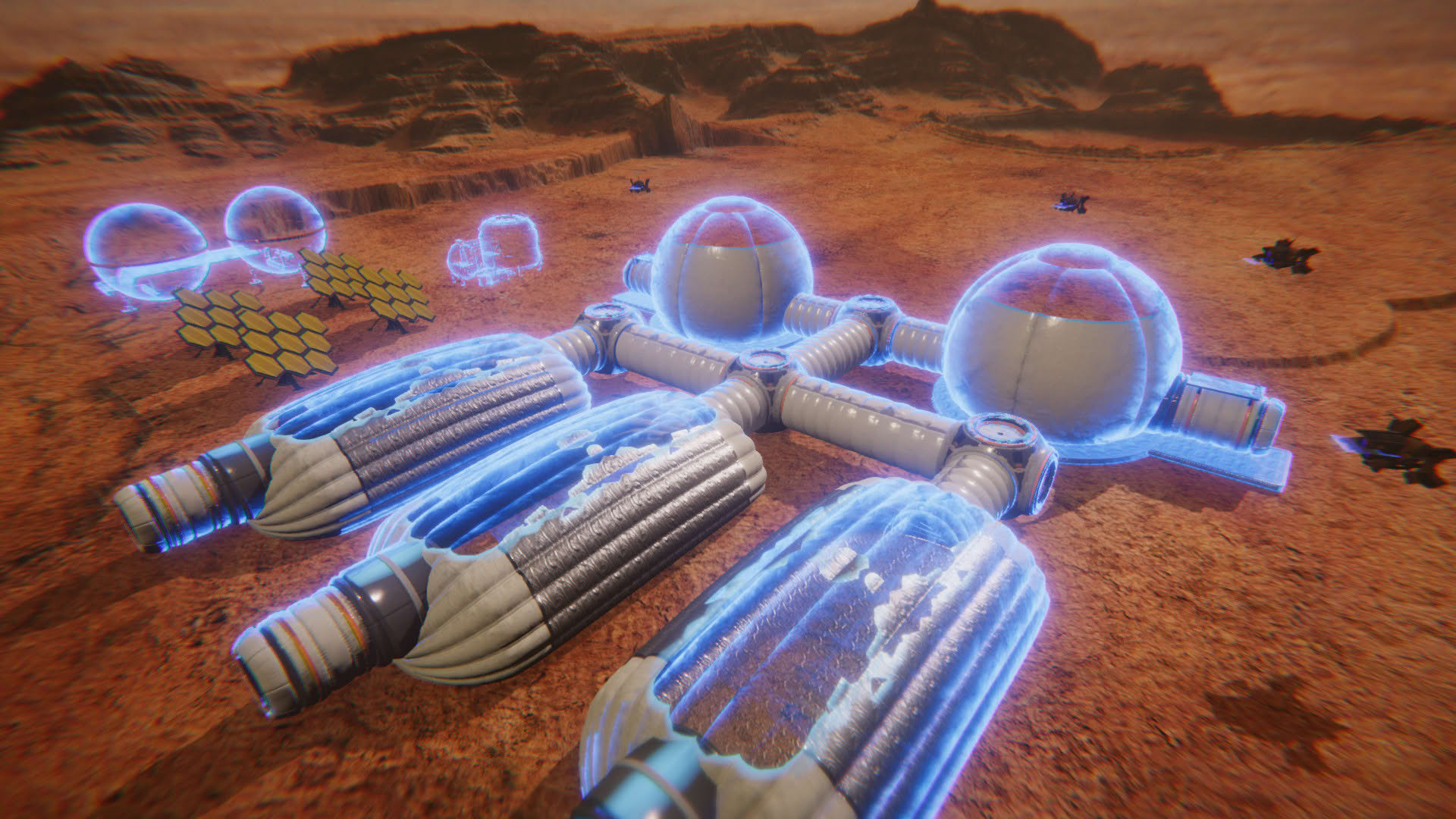 Screenshot for Mars Colony Builder
