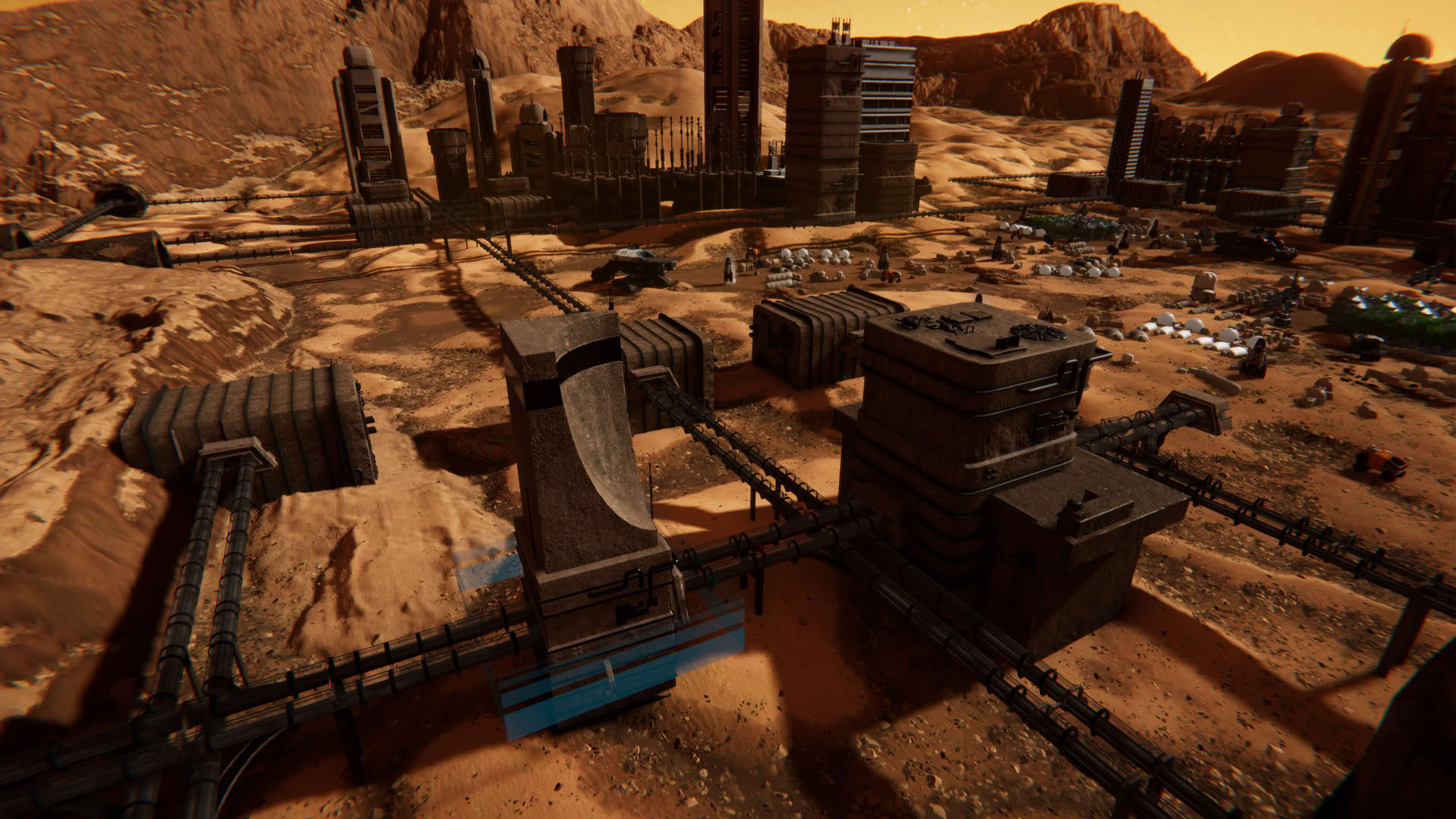 Screenshot for Mars Colony Builder