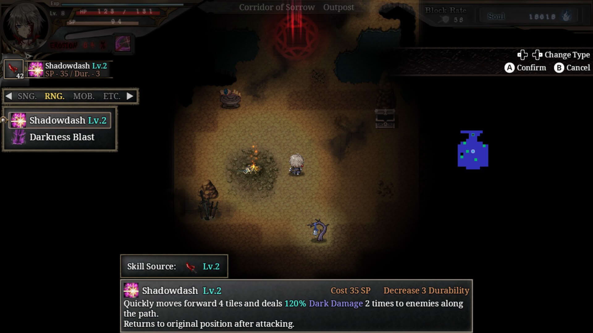 Screenshot for The Shimmering Horizon and Cursed Blacksmith