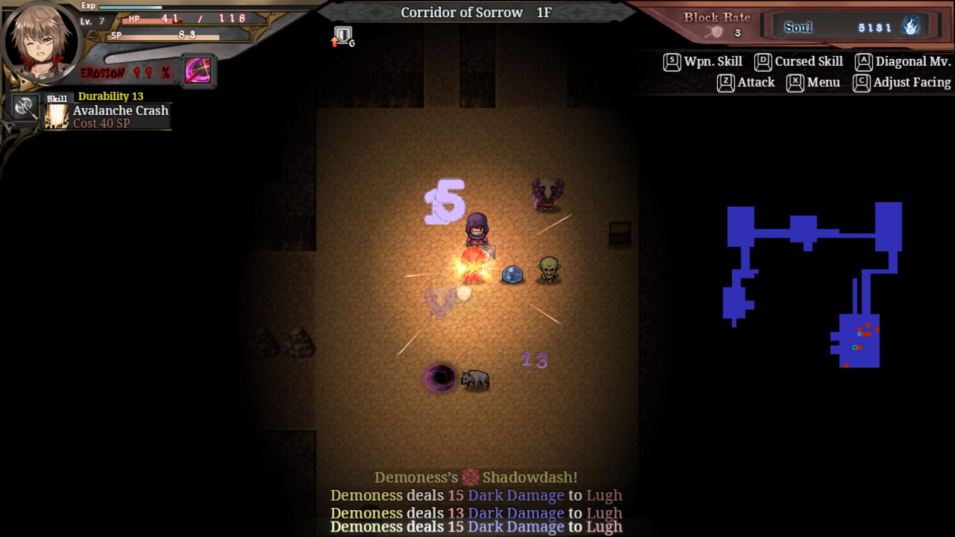 Screenshot for The Shimmering Horizon and Cursed Blacksmith