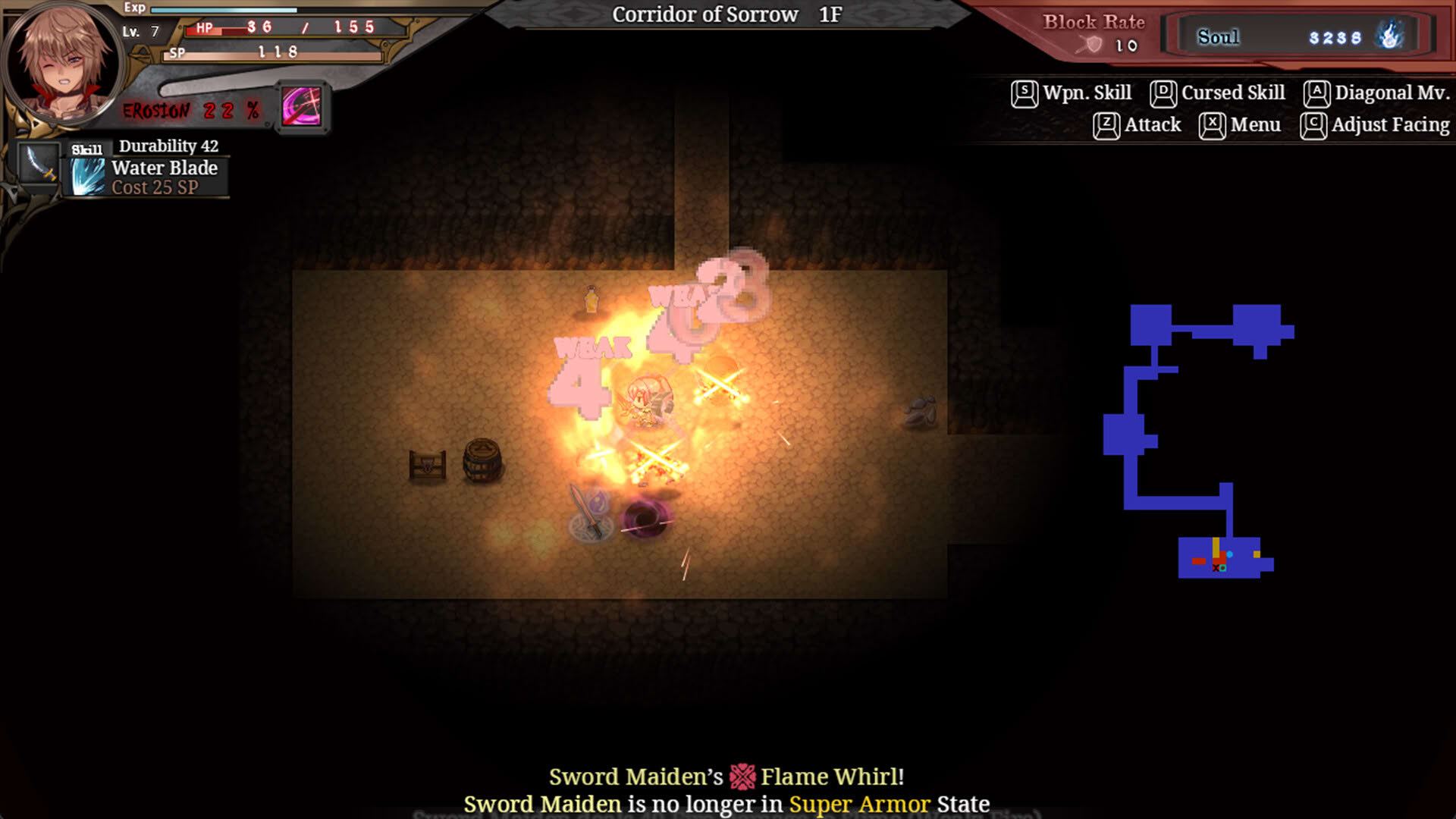 Screenshot for The Shimmering Horizon and Cursed Blacksmith