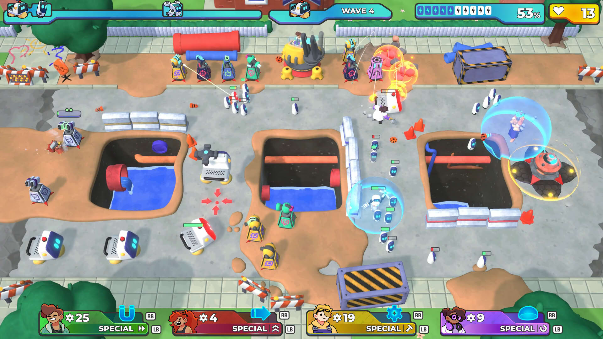 Screenshot for Bish Bash Bots