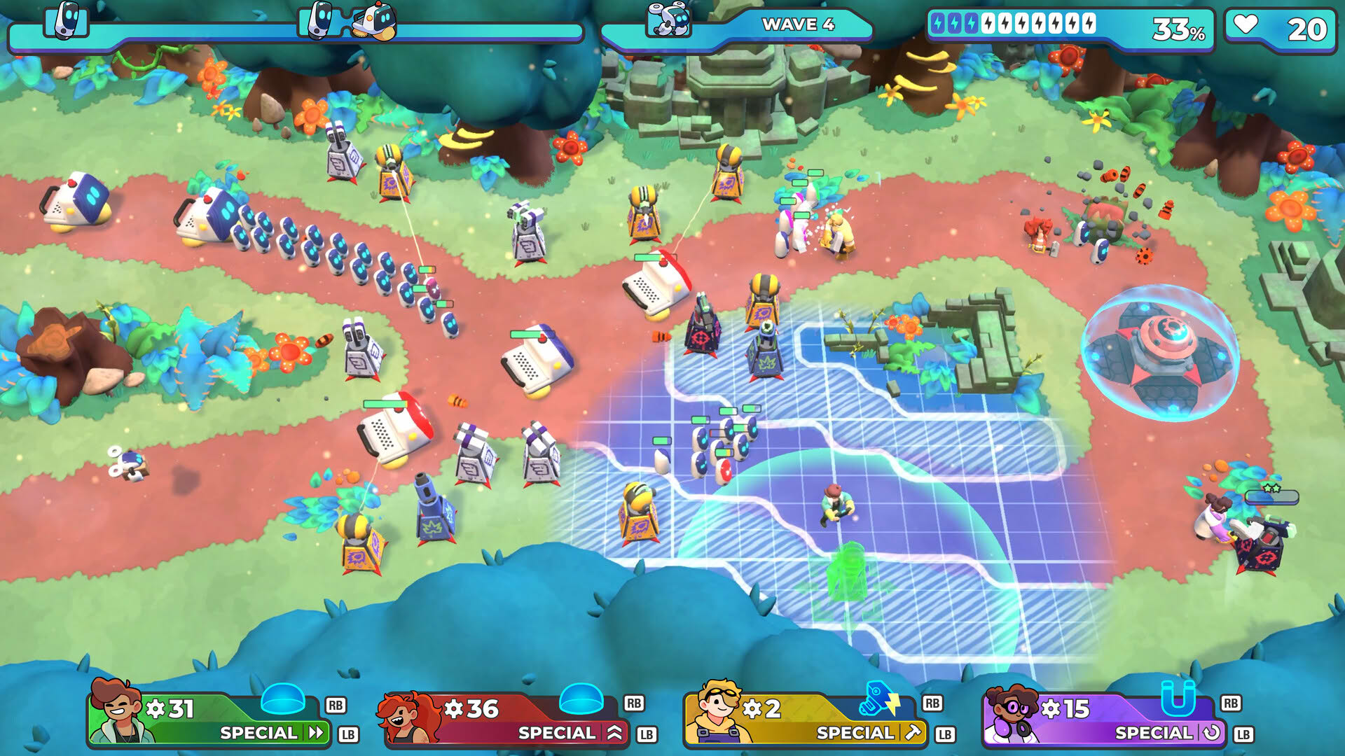 Screenshot for Bish Bash Bots