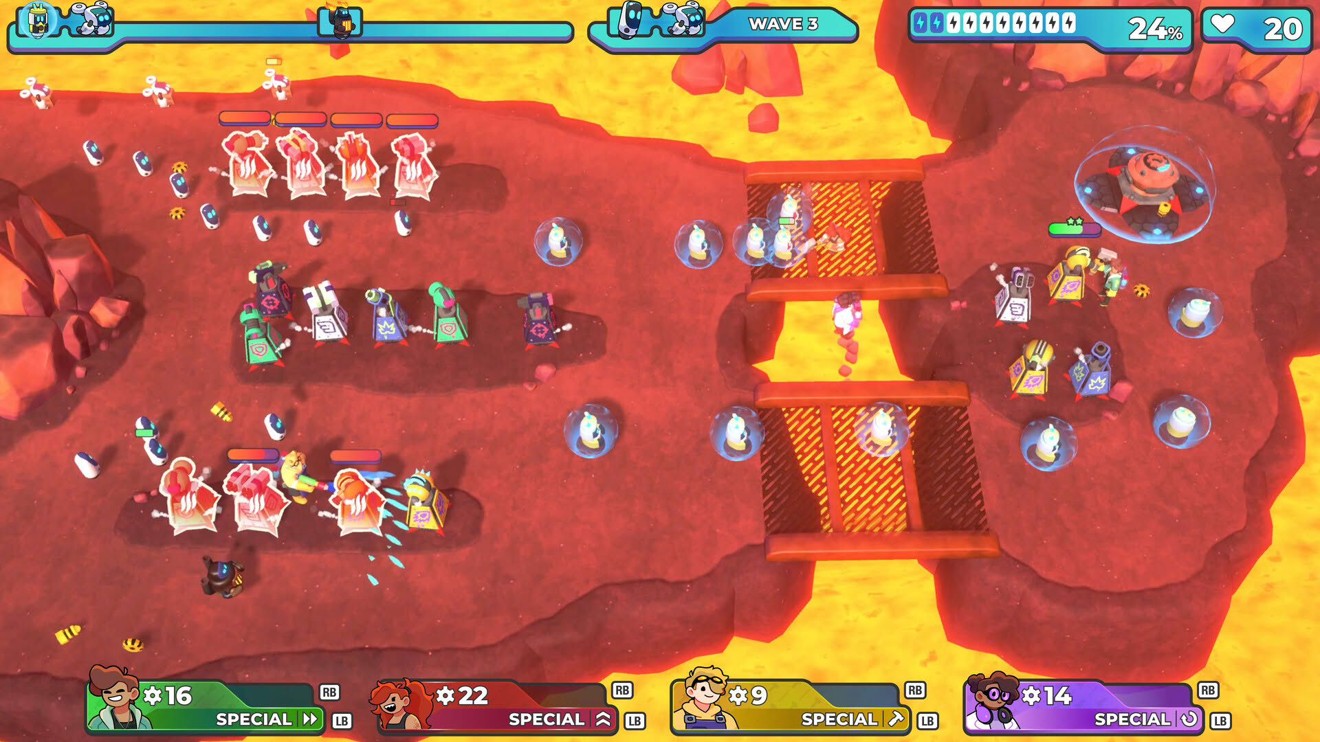 Screenshot for Bish Bash Bots