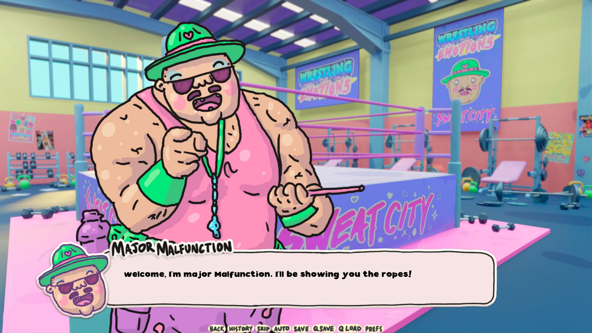 Screenshot for Wrestling With Emotions: New Kid on the Block